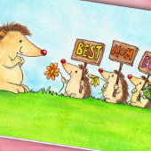 Best mam Ever wenskaart van Nicole Janes Kaart