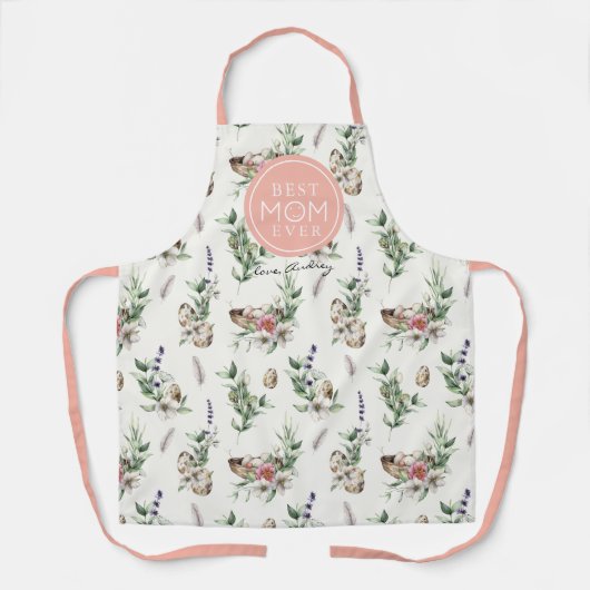 Best mam Ever Wild Flower Egg Feather Schort (Voorkant)