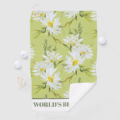 Best Mam Floral Botanical Daisy Golfhanddoek (Insitu)