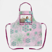 Best Mam Floral Foto Adult Apron Schort (Voorkant)