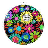 Best mam Floral Pattern Dartbord (Voorkant)