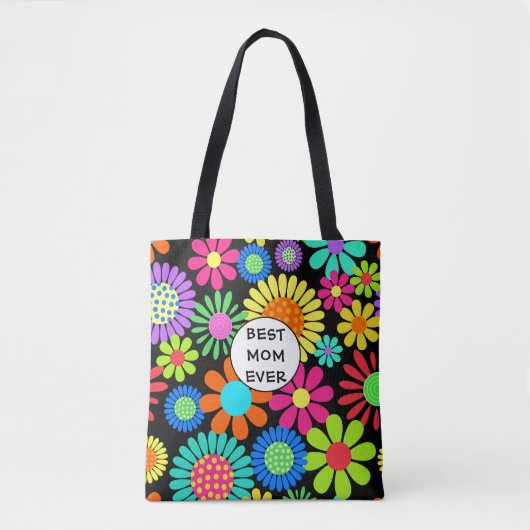 Best mam Floral Tote Bag (Voorkant)