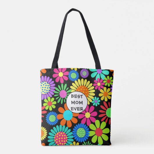 Best mam Floral Tote Bag (Achterkant)