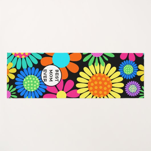 Best mam Floral Yogamat (Voorkant (horizontaal))