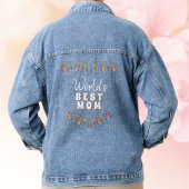 Best Mam Flowers Floral Moederdag Denim Jacket