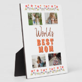 Best Mam Flowers Floral Moederdag Foto Fotoplaat (Zijkant)