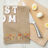 Best Mam Flowers Floral Rustic Beige Theedoek (Quarter Fold)