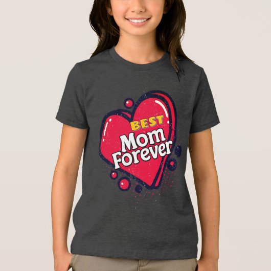 Best mam Forever Tri-Blend Shirt (Voorkant)