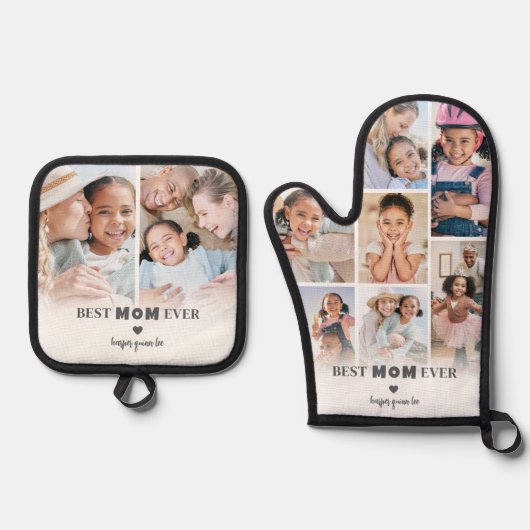 Best mam foto ovenwant & pannenlap set (Voorkant)