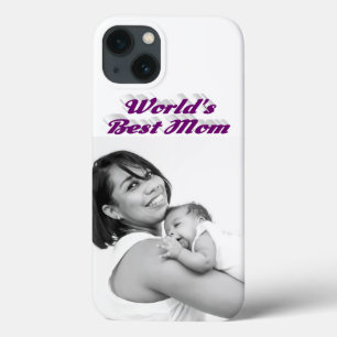 Best mam foto paarse tekst Case-Mate iPhone case