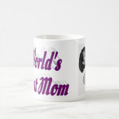 Best mam foto paarse tekst koffiemok (Center)