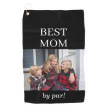 Best mam Foto Pro Moederdag Golf Towel