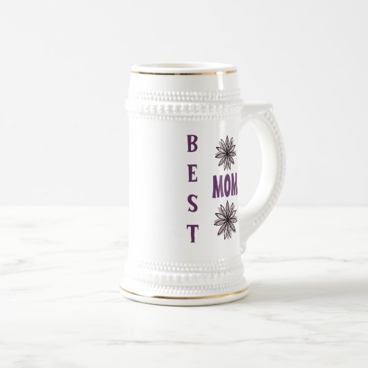 Best mam Gift stein Bierpul (Voorkant rechts)