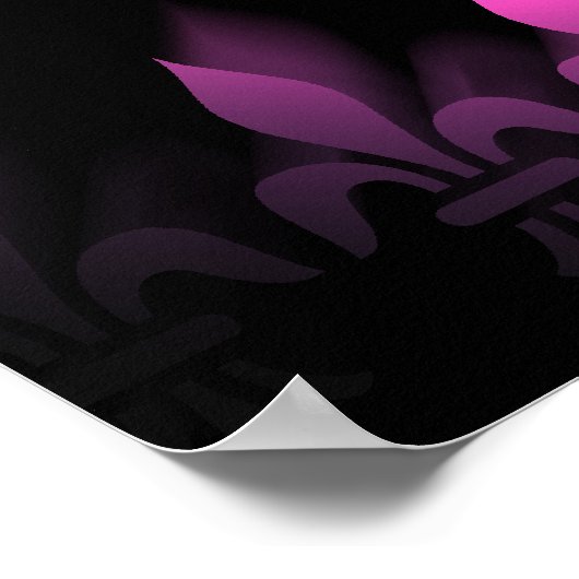 Best mam Gothic style Moederdag Poster (Hoek)