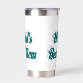 Best mam green text geïsoleerde drinkbeker (Links)