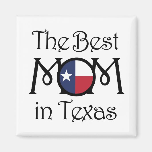 BEST Mam in Texas Magnet (Voorkant)