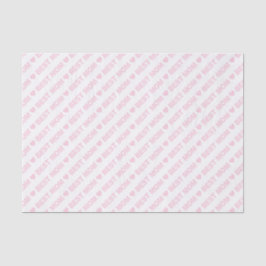 Best mam Light Pink op witboek Tissuepapier