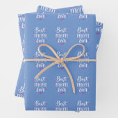 Best mam, Little Stars Wrapping Paper (In situ)