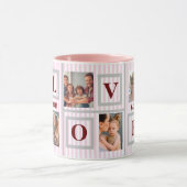 Best mam LOVE Custom Photo Coffee Mok (Midden)