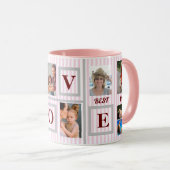 Best mam LOVE Custom Photo Coffee Mok (Voorkant rechts)