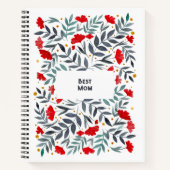 Best mam Magical Waterverf Garden Moederdag Notitieboek (Voorkant)