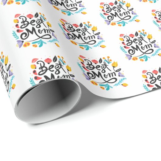 Best mam-omlooppapier cadeaupapier (Rol Hoek)