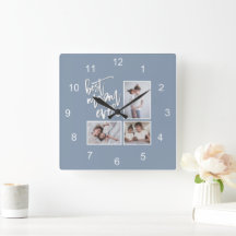 Best mam ooit 3 Foto's Script Dusty Blue