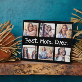 Best mam ooit 6 Foto Collage Persoonlijk Fun Fotoplaat