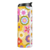Best mam ooit Amazing Floral Thermosbeker (Gedraaid links)