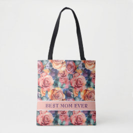 Best mam ooit botanisch tote bag