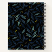 Best mam ooit elegante bloemtakken notitieboek (Achterkant)