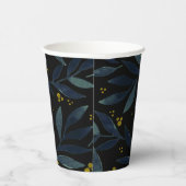 Best mam ooit elegante bloemtakken papieren bekers (Rechts)