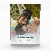 Best mam ooit foto Block (Voorkant)