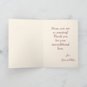 Best mam ooit foto kaart (Binnen)