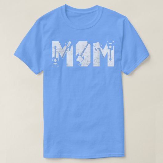 Best mam ooit gitarist t-shirt (Design voorkant)