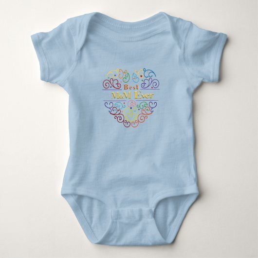 Best mam ooit kleuren T-Shirt (Voorkant)