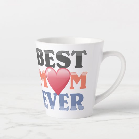 Best mam ooit latte mok (Rechts)