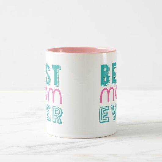 Best mam ooit Mok met twee tafels (Center)