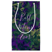 Best mam ooit Paarse tuinbouwhandjes met handschri Klein Cadeauzakje (Voorkant)