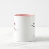 Best mam ooit roze hartlijnbericht mok (Midden)