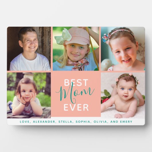 Best mam ooit script 5 Fotoserie Fotoplaat (voorkant)