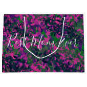 Best mam ooit Unieke tuinbouillon gekleurd Groot Cadeauzakje (Voorkant)