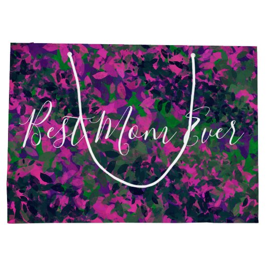 Best mam ooit Unieke tuinbouillon gekleurd Groot Cadeauzakje (Achterkant)