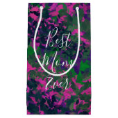 Best mam ooit Unieke tuinbouillon gekleurd Klein Cadeauzakje (Voorkant)