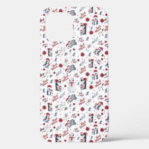 Best mam Penguin kerstpatroon Case-Mate iPhone Case