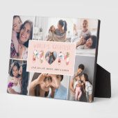 Best Mam Photo Collage & Floral Pattern Fotoplaat (Zijkant)