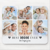 Best mam Photo Collage Muismat (Voorkant)