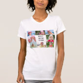 Best mam Photo Collage T-shirt (Voorkant)