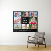 Best mam Photo Collage Wandkleed (In Situ (horizontaal))
