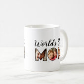 Best mam Quote 3 Foto Collage Koffiemok (Voorkant rechts)